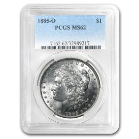 Lot #109 - 1885-O Morgan Dollar MS-62 PCGS