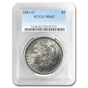 Lot #110 - 1883-O Morgan Dollar MS-62 PCGS