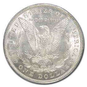 Lot #145 - 1890 Morgan Dollar MS-63