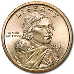 Lot # 2 - 2001-P Sacagawea Dollar BU